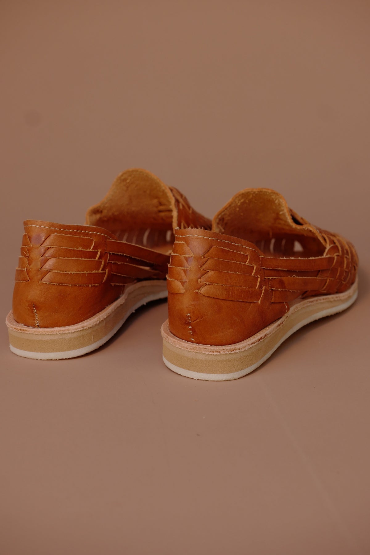 Camel Leather Huarache