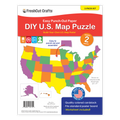 DIY U.S. Map Puzzle