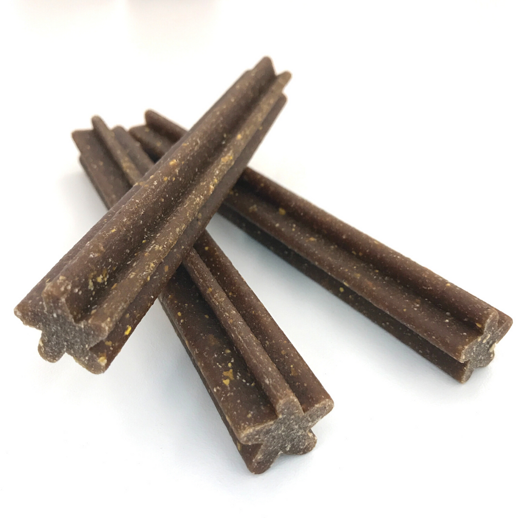 Pumpkin & Honey Gourmet Chew Sticks for Dogs – 8 Pack